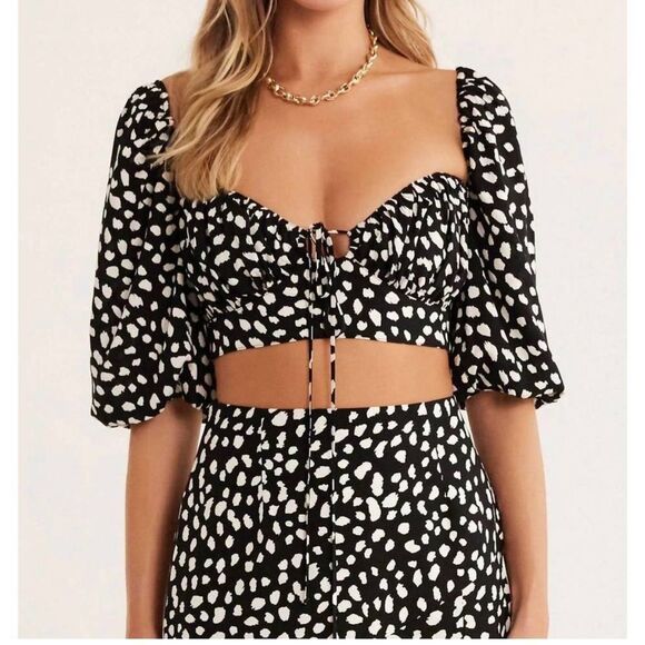 Rumer Catalina Crop Top Medium NWT - Picture 1 of 11